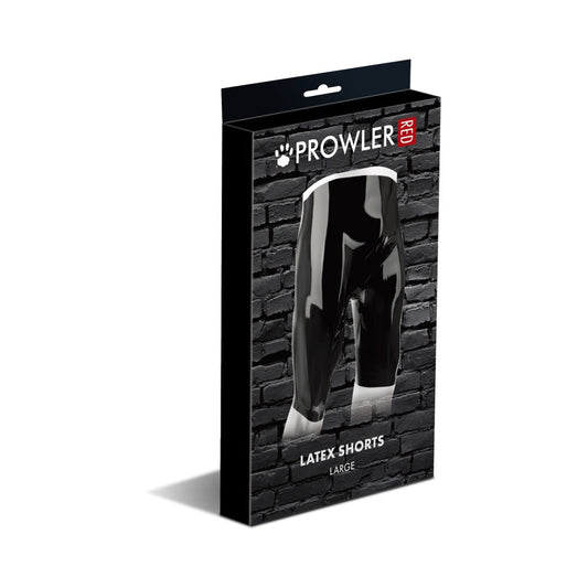 PROWLER RED LATEX SHORTS L