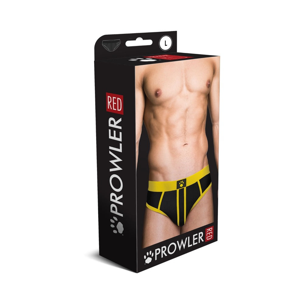 PROWLER RED ASSLESS BRIEF YELLOW L