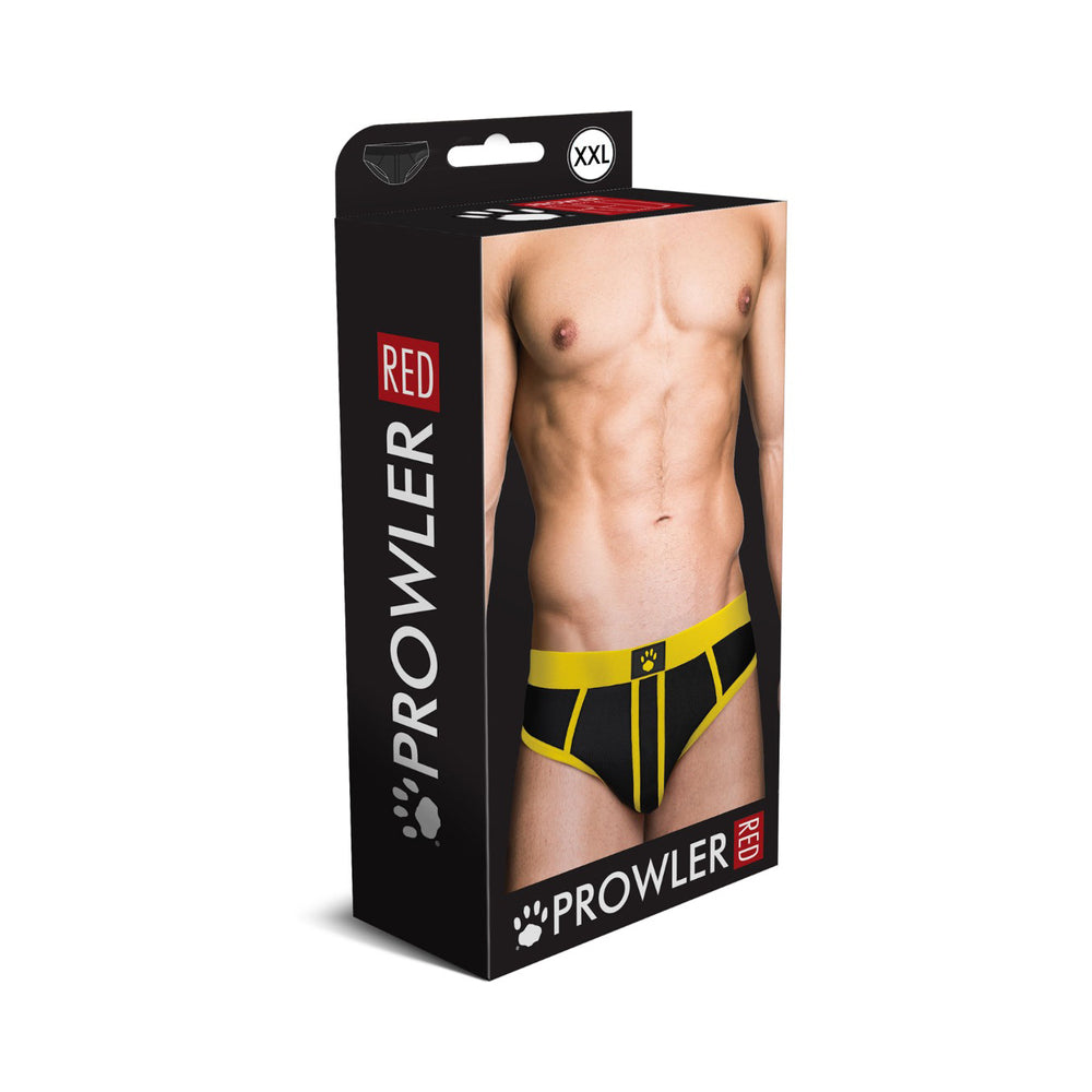PROWLER RED ASSLESS BRIEF YELLOW 2XL