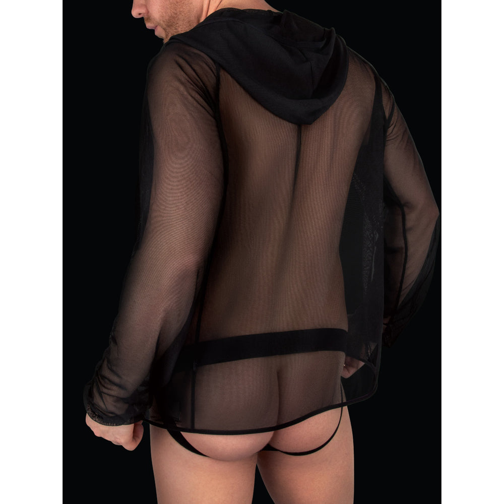 PROWLER RED MESH HOODIE BLACK XL