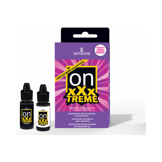 SENSUVA - ON XXXTREME AROUSAL OIL 5ML MEDIUM BOX