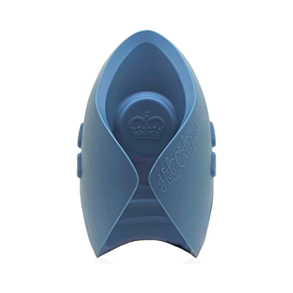 HOT OCTOPUSS PULSE DUO RECHARGEABLE REMOTE CONTROL VIBRATING STROKER BLUE