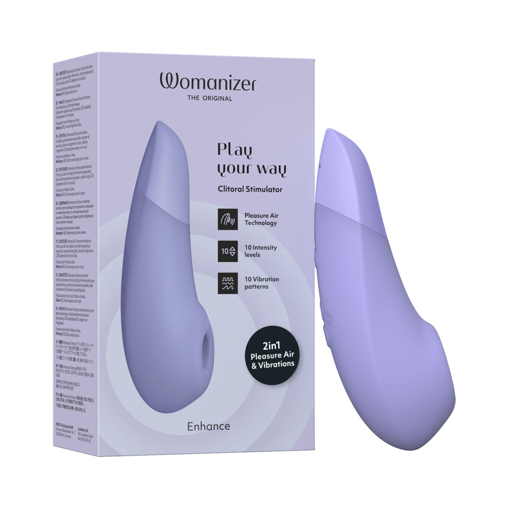 WOMANIZER - ENHANCE CLITORIAL STIMULATOR LILAC