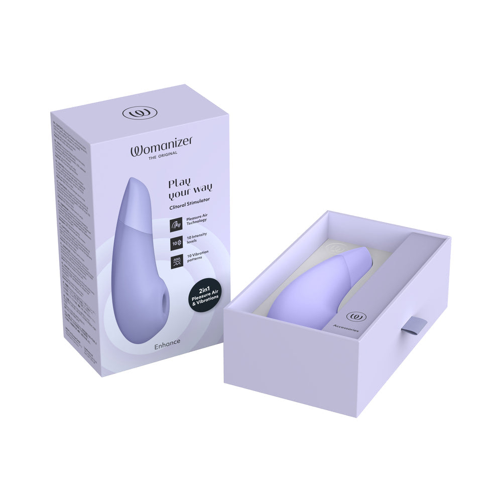 WOMANIZER - ENHANCE CLITORIAL STIMULATOR LILAC