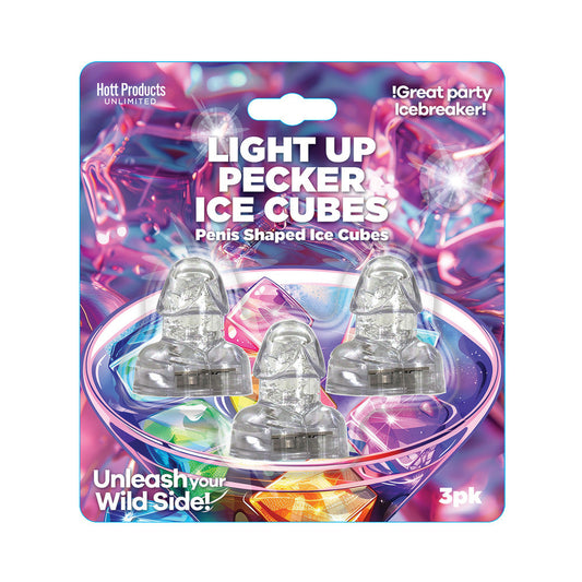 HOTT PRODUCTS - LIGHT UP PENIS ICE CUBES 3-PACK
