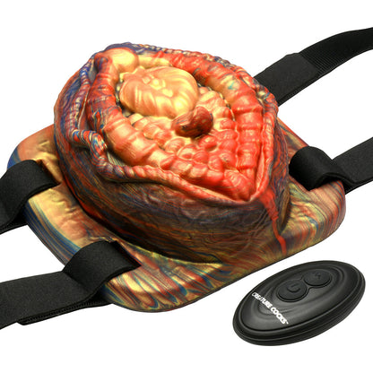 CREATURE COCKS HELL''S ANGEL VIBRATING SILICONE GRINDER