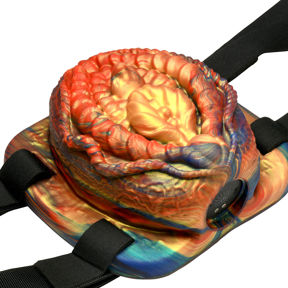 CREATURE COCKS HELL''S ANGEL VIBRATING SILICONE GRINDER