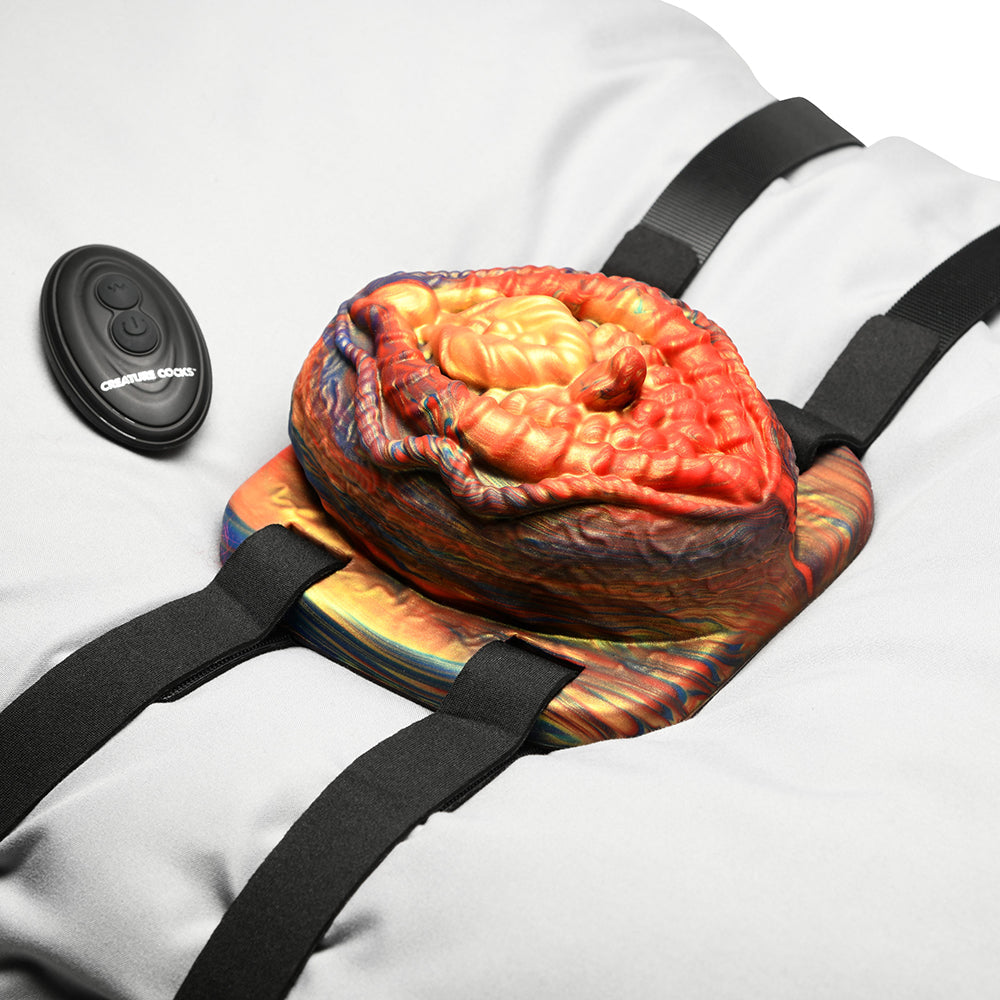 CREATURE COCKS HELL''S ANGEL VIBRATING SILICONE GRINDER