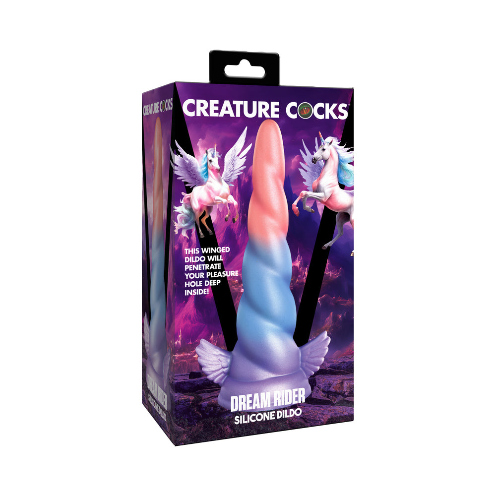XR BRANDS - CREATURE COCKS DREAM RIDER SILICONE DILDO