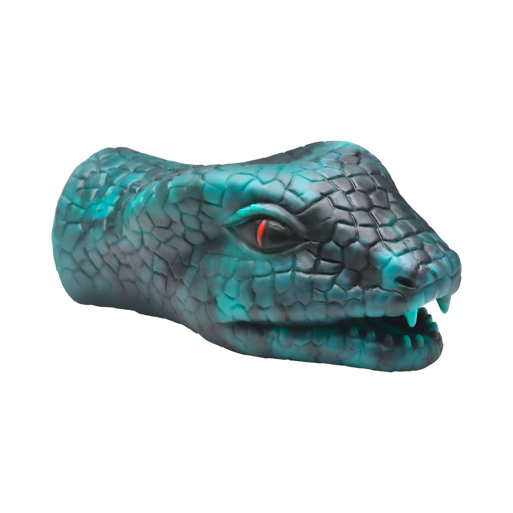 CREATURE COCKS SERPENTINE STROKER SILICONE MASTURBATOR GREEN