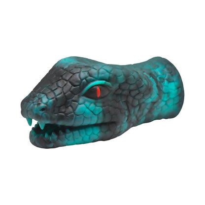 CREATURE COCKS SERPENTINE STROKER SILICONE MASTURBATOR GREEN