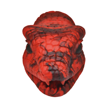 CREATURE COCKS SERPENTINE STROKER SILICONE MASTURBATOR RED