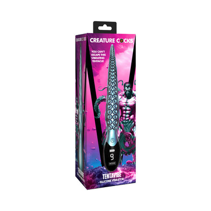 XR BRANDS - CREATURE COCKS TENTAVIBE SILICONE VIBRATOR