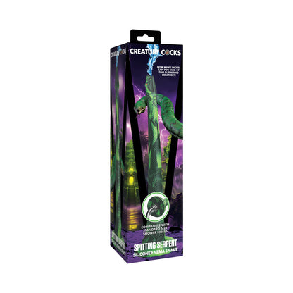 XR BRANDS - CREATURE COCKS SPITTING SERPENT SILICONE ENEMA SNAKE
