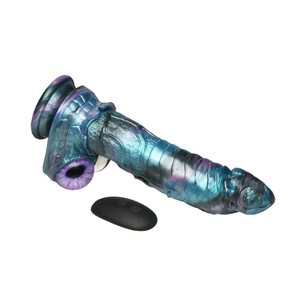 CREATURE COCKS ASTRO-THRUST THRUSTING & VIBRATING SILICONE DILDO