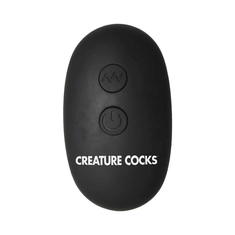 CREATURE COCKS ASTRO-THRUST THRUSTING & VIBRATING SILICONE DILDO