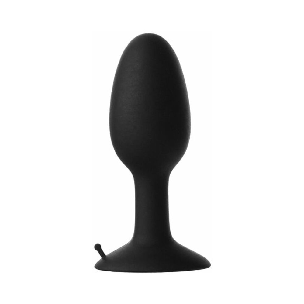 PROWLER RED - WEIGHTED BUTT PLUG BLACK SMALL