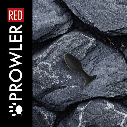 PROWLER RED - WEIGHTED BUTT PLUG BLACK SMALL