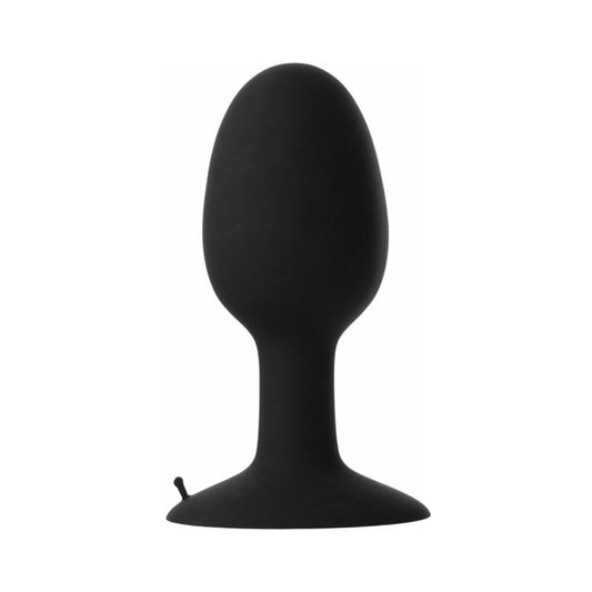 PROWLER RED - WEIGHTED BUTT PLUG BLACK LARGE