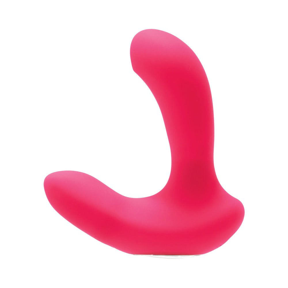 VEDO INME RECHARGEABLE DUAL VIBE WITH REMOTE PINK