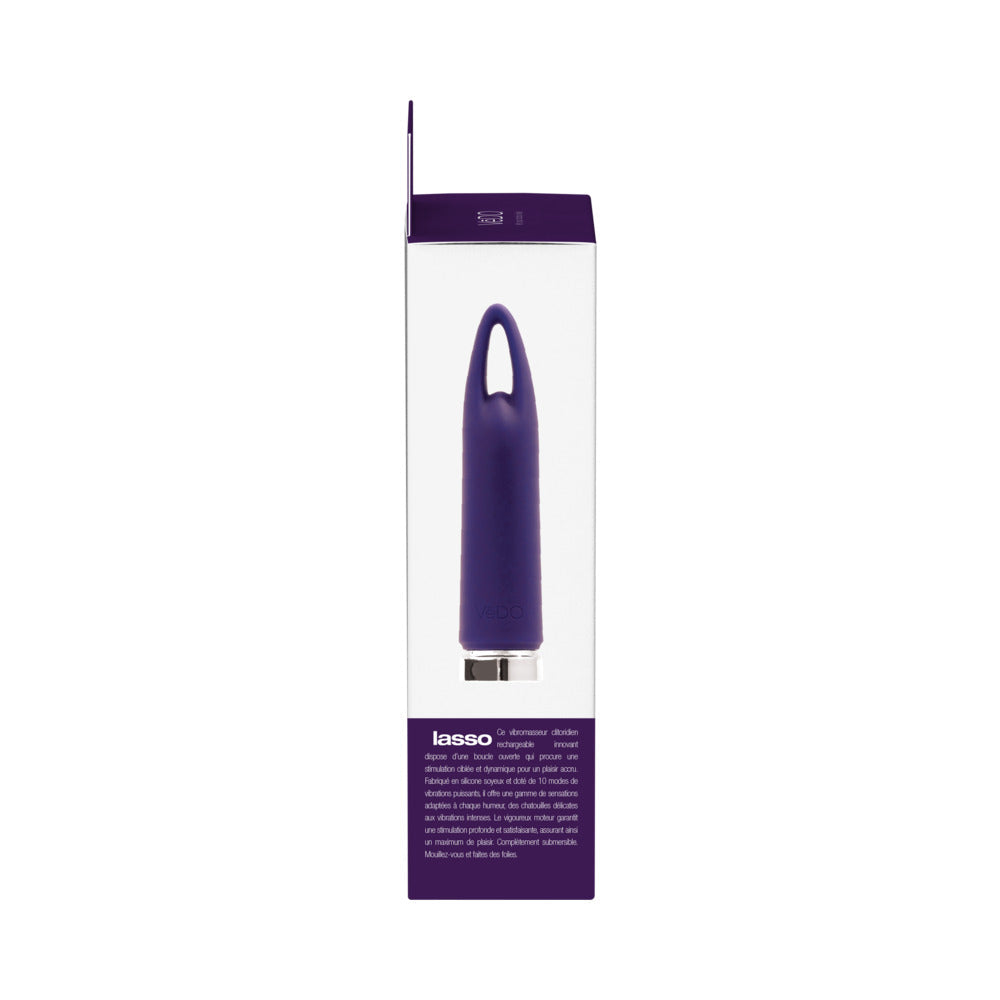 VEDO LASSO RECHARGEABLE BULLET VIBE PURPLE