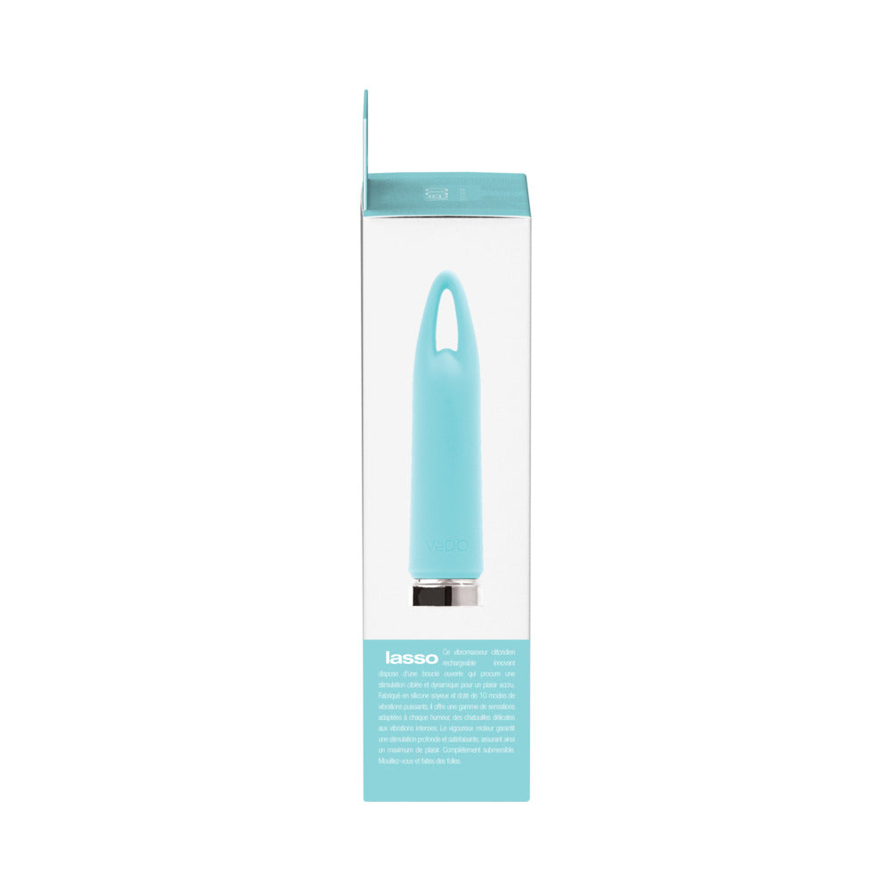 VEDO LASSO RECHARGEABLE BULLET VIBE TURQUOISE