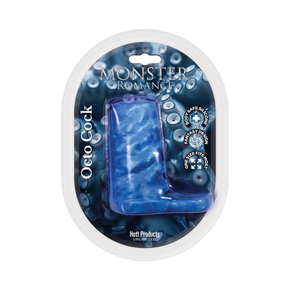 MONSTER ROMANCE OCTO COCK PENIS SLEEVE WITH BALL STRAP SILICONE