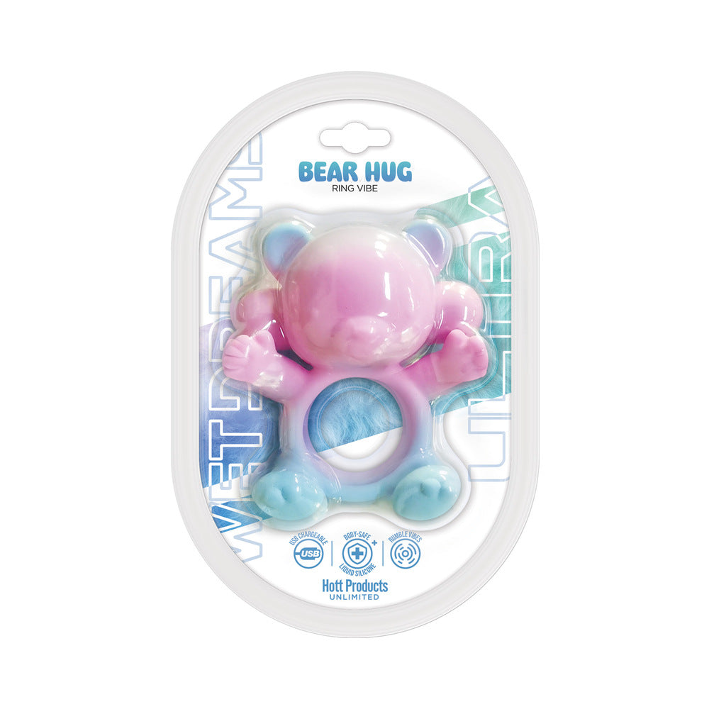 WET DREAMS ULTRA BEAR HUG LIQUID SILICONE RING VIBE