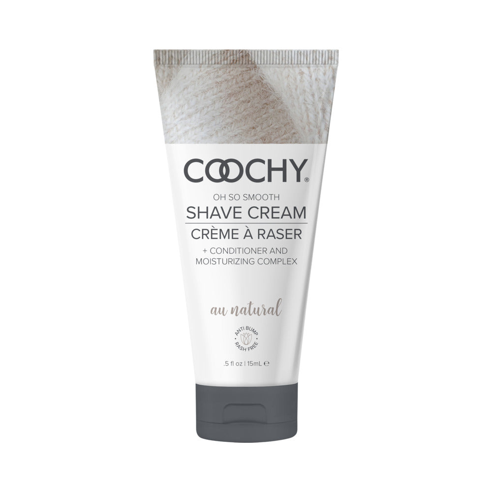 COOCHY SHAVE CREAM AU NATURAL 0.5 OZ.
