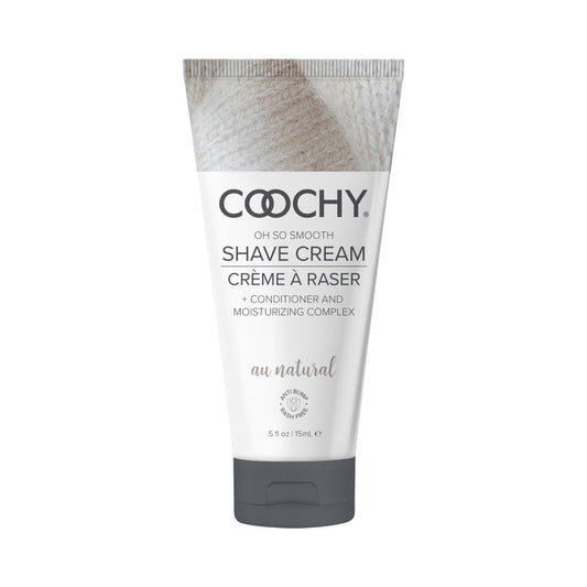 COOCHY SHAVE CREAM AU NATURAL 0.5 OZ.