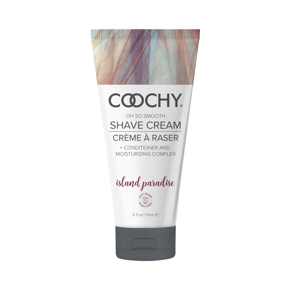 COOCHY SHAVE CREAM ISLAND PARADISE 0.5 OZ.