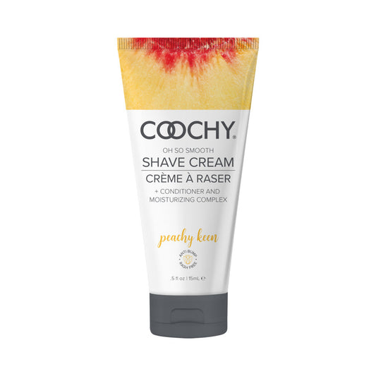 COOCHY SHAVE CREAM PEACHY KEEN 0.5 OZ.