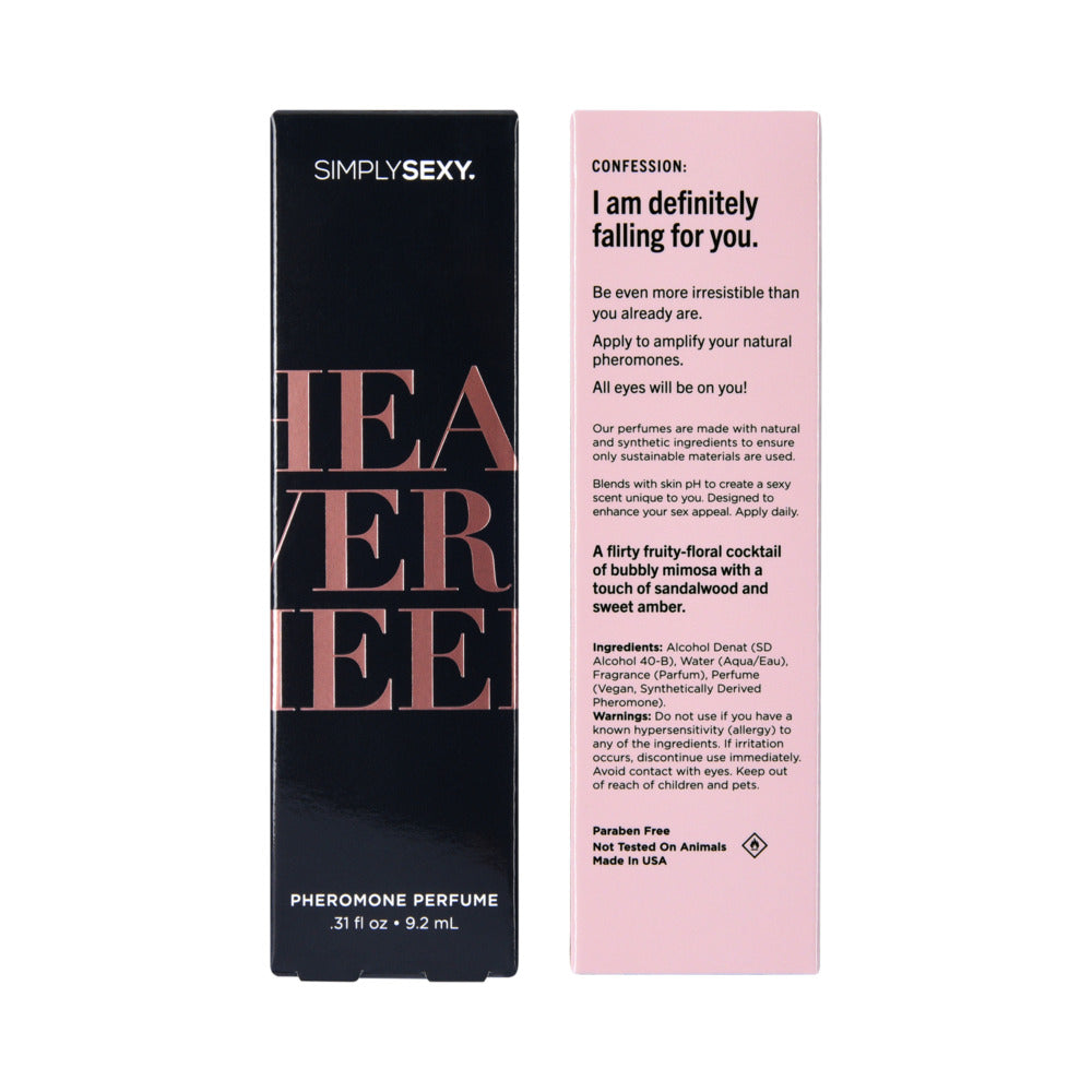 SIMPLY SEXY PHEROMONE PERFUME SPRAY HEAD OVER HEELS 0.31 OZ.