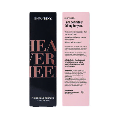 SIMPLY SEXY PHEROMONE PERFUME SPRAY HEAD OVER HEELS 0.31 OZ.