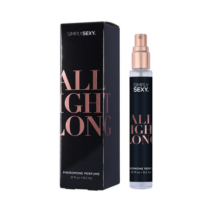 SIMPLY SEXY PHEROMONE PERFUME SPRAY ALL NIGHT LONG 0.31 OZ.