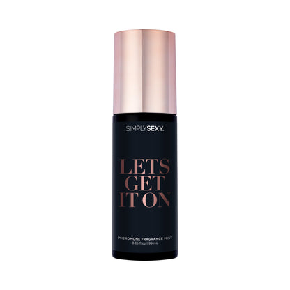 CLASSIC BRANDS - SIMPLY SEXY PHEROMONE BODY MIST LET''S GET IT ON 3.35 OZ.