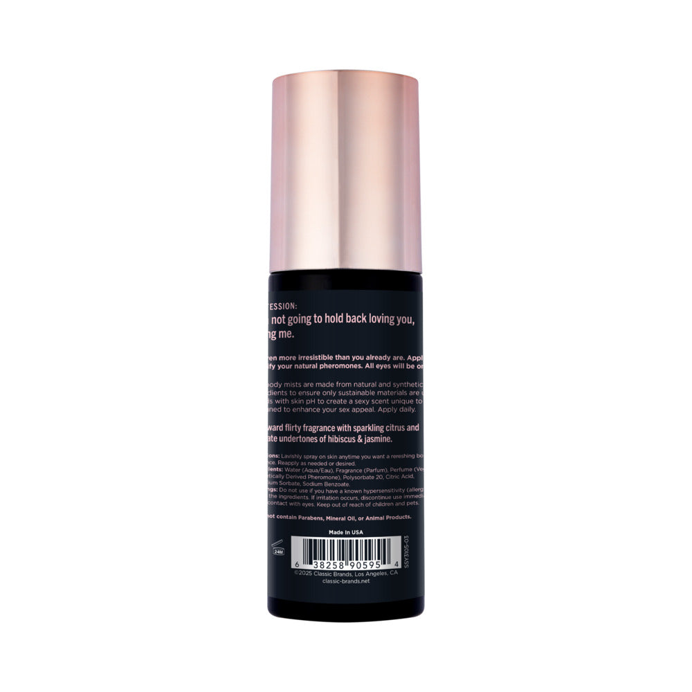 SIMPLY SEXY PHEROMONE BODY MIST LET''S GET IT ON 3.35 OZ.