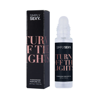 SIMPLY SEXY PHEROMONE PERFUME OIL ROLL-ON TURN OFF THE LIGHTS 0.34 OZ.