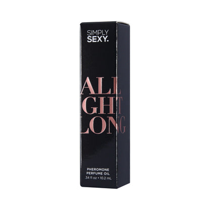 SIMPLY SEXY PHEROMONE PERFUME OIL ROLL-ON ALL NIGHT LONG 0.34 OZ.