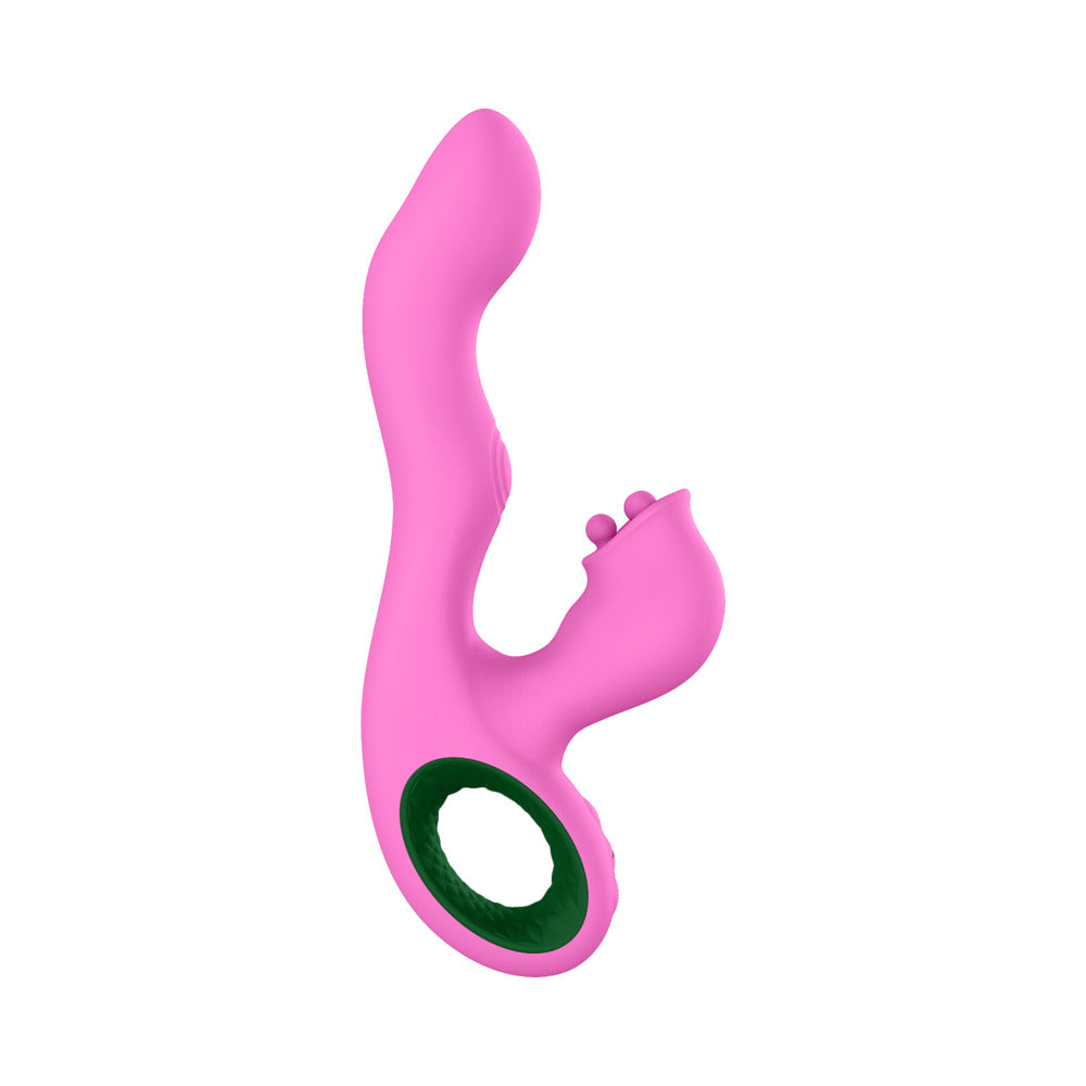 FEMMEFUNN PALLINA TRIPLE ACTION THUMPING RABBIT VIBRATOR PINK