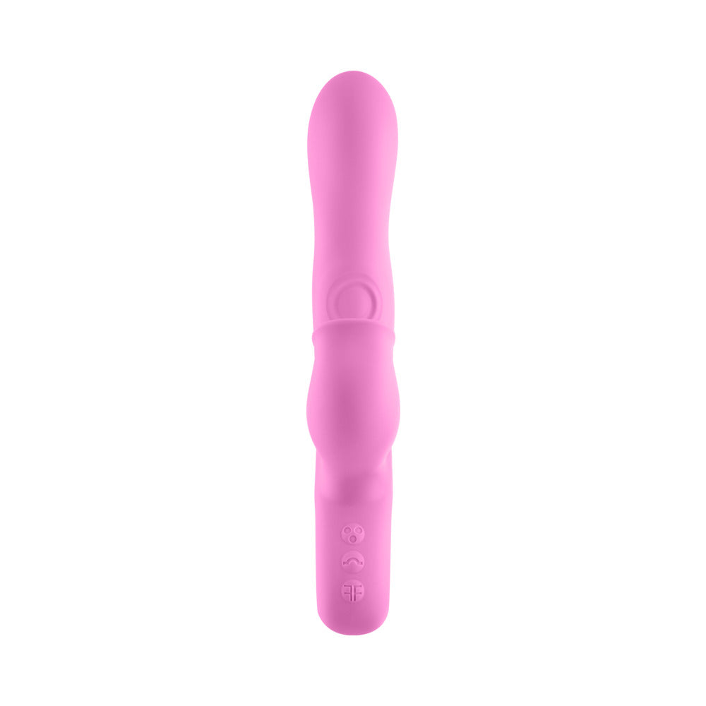 FEMMEFUNN PALLINA TRIPLE ACTION THUMPING RABBIT VIBRATOR PINK