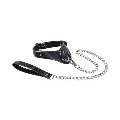 SPORTSHEETS VELVET NOIR COLLAR & LEASH
