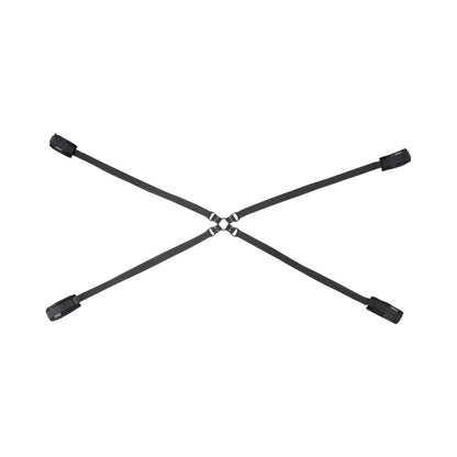 SPORTSHEETS VELVET NOIR ADJUSTABLE HOG TIE & CUFF SET