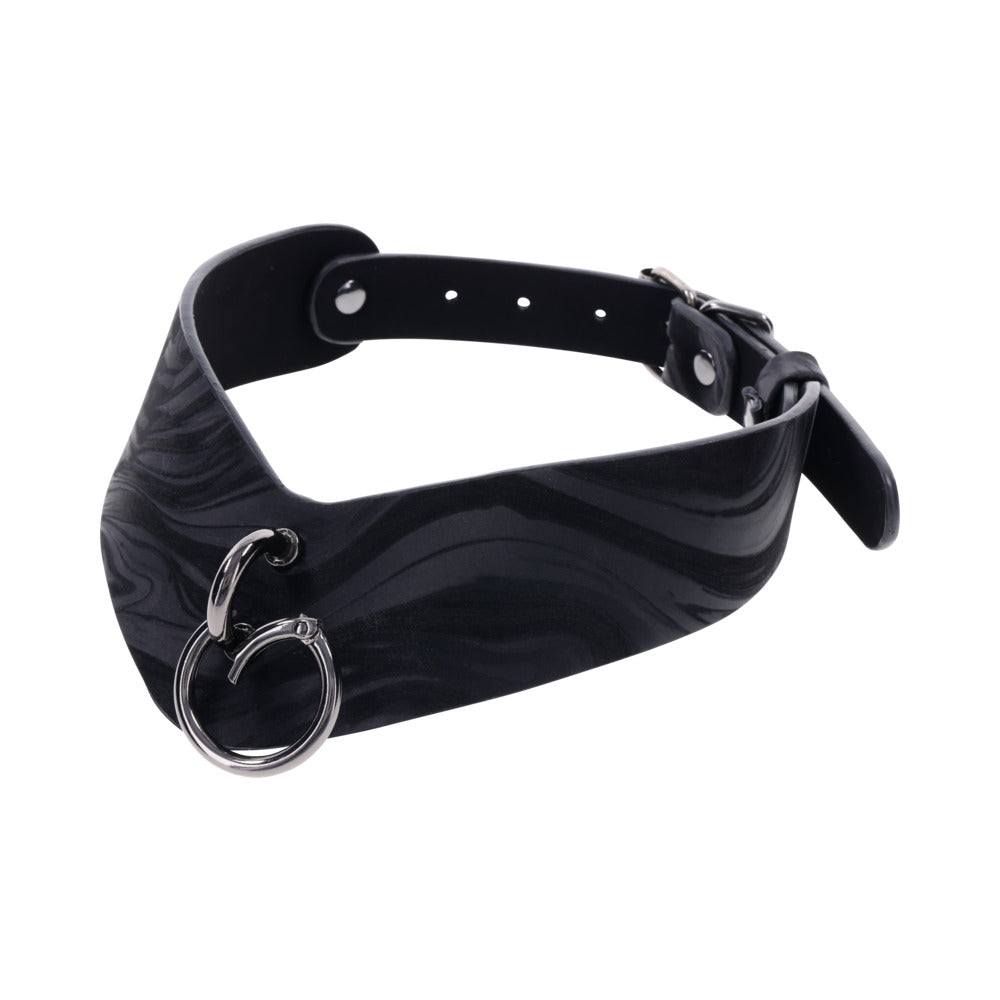 SPORTSHEETS VELVET NOIR COLLAR & REMOVABLE CLAMPS
