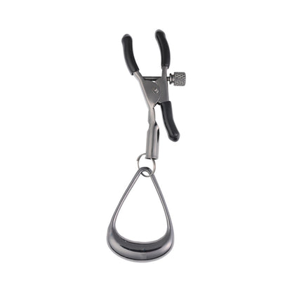 SPORTSHEETS VELVET NOIR TUGGABLE NIPPLE CLAMPS