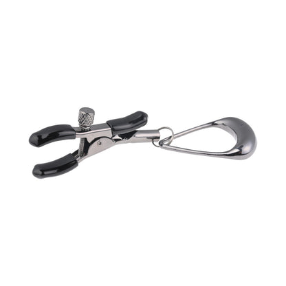SPORTSHEETS VELVET NOIR TUGGABLE NIPPLE CLAMPS