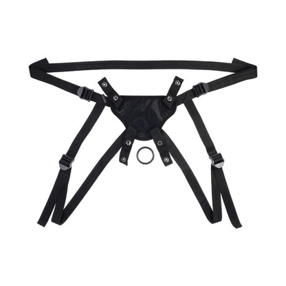 SPORTSHEETS VELVET NOIR STRAP-ON