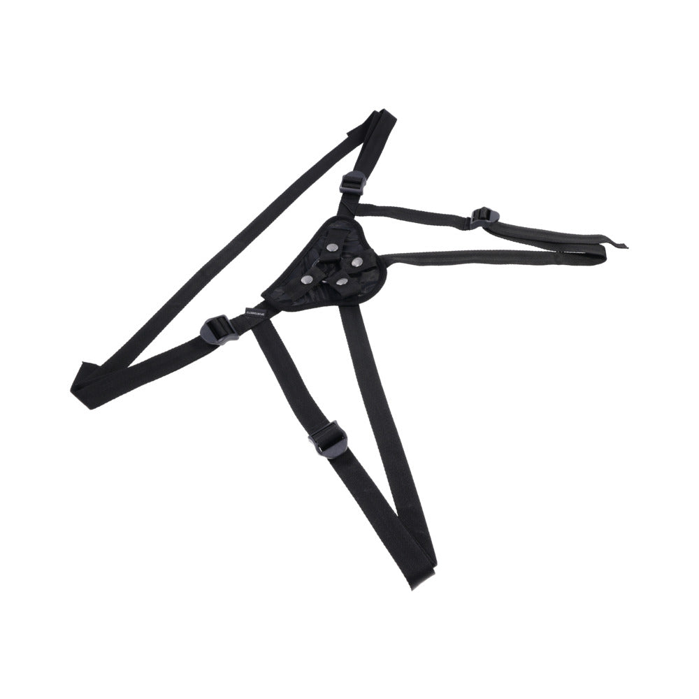 SPORTSHEETS VELVET NOIR STRAP-ON