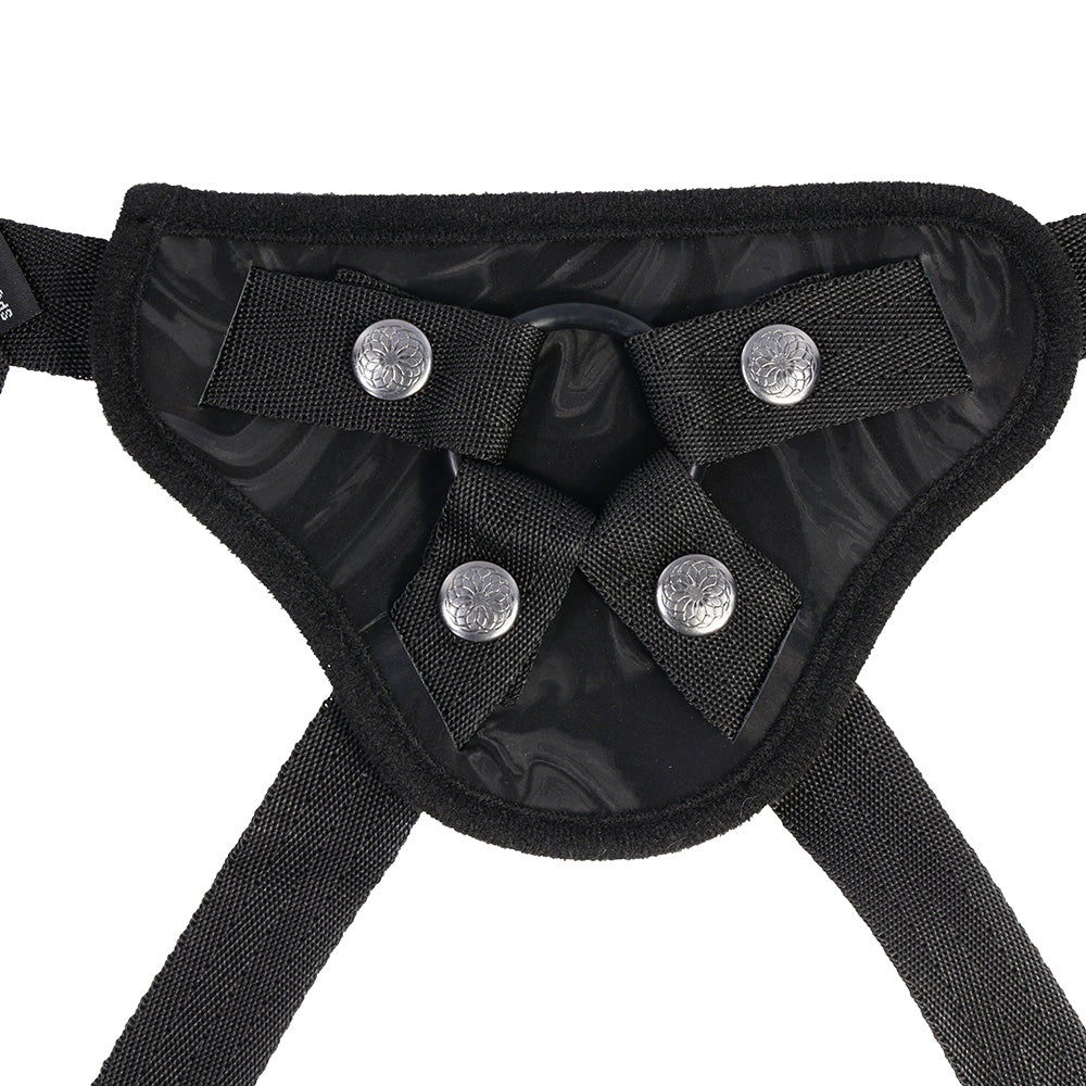 SPORTSHEETS VELVET NOIR STRAP-ON