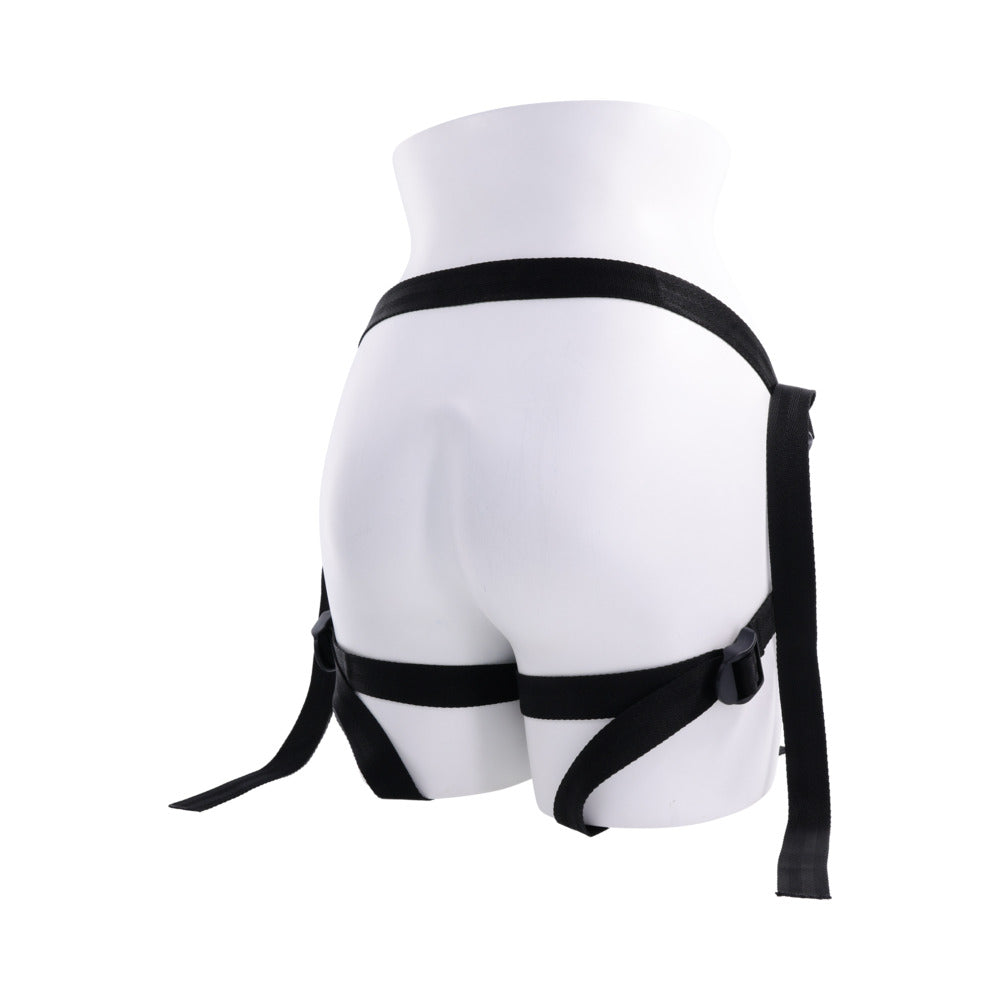 SPORTSHEETS VELVET NOIR STRAP-ON